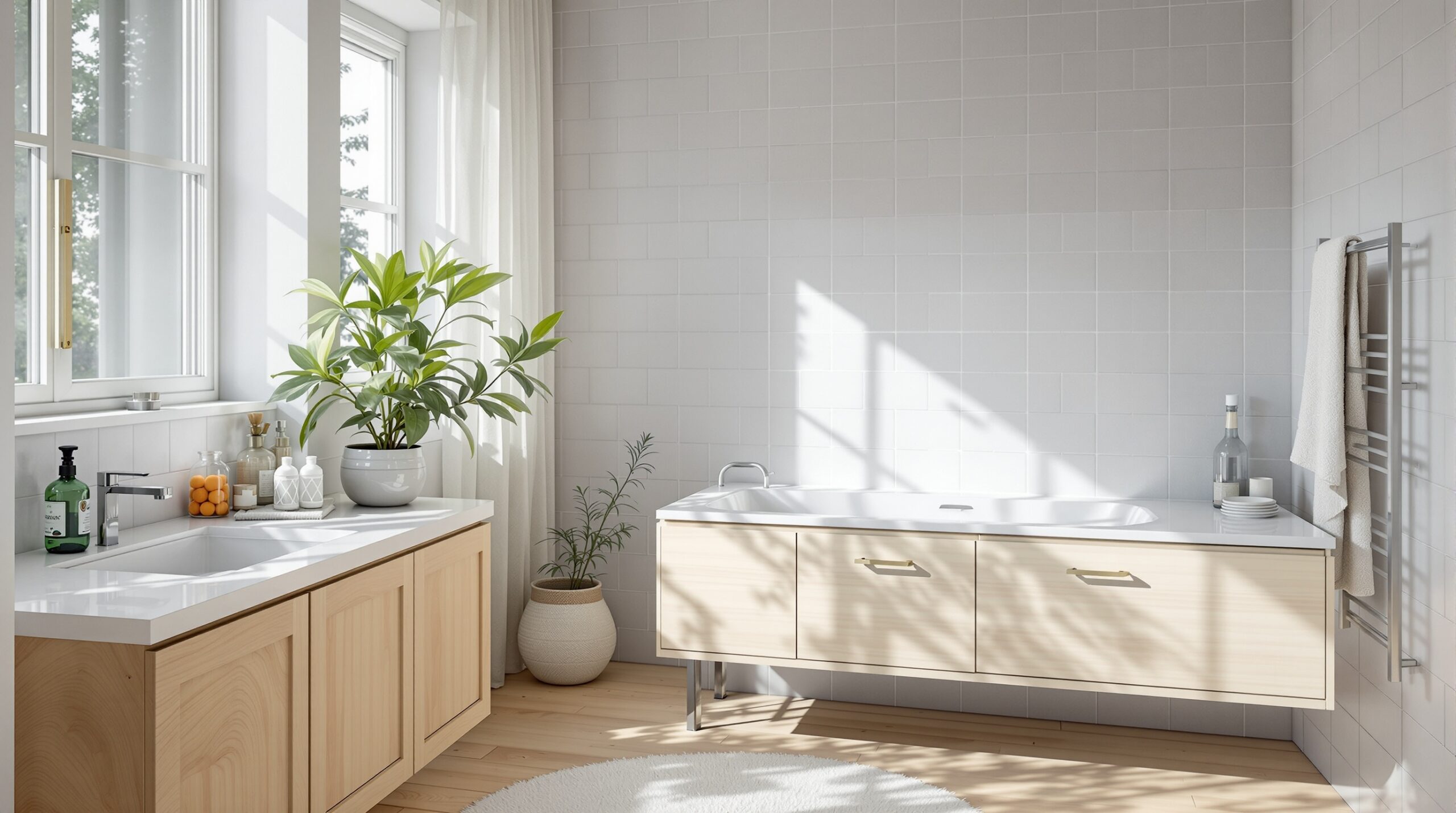 Oppussing av små bad - profesjonell utførelse